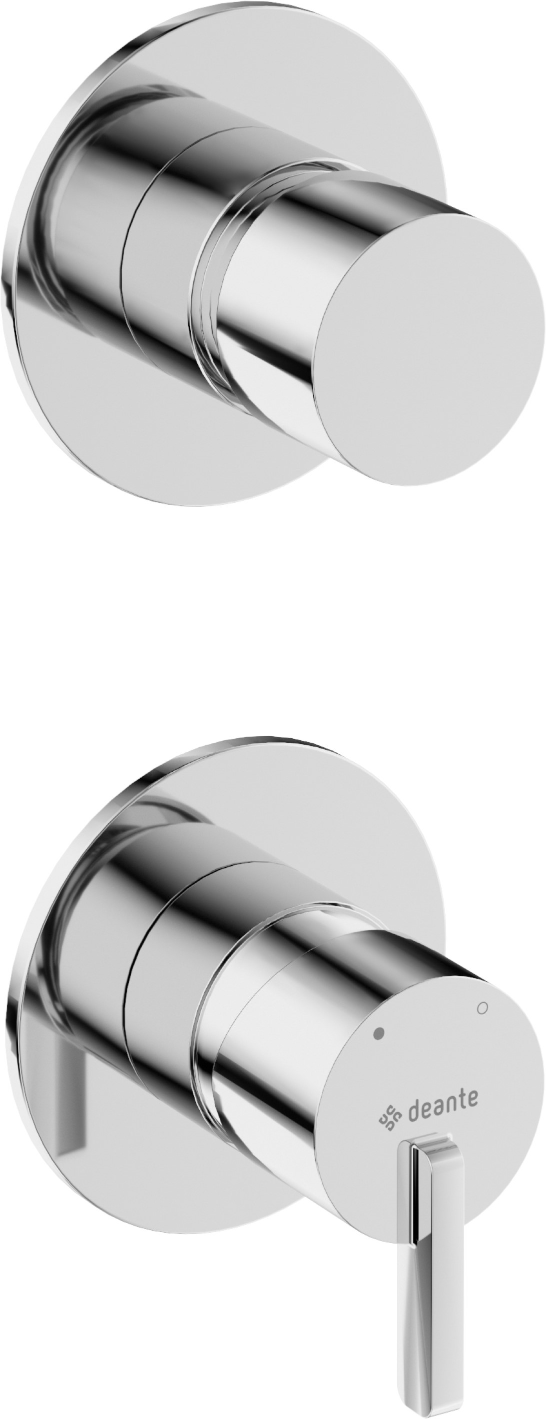 Deante Silia Badewannen- und Duscharmatur Unterputz chrom BQS_044P