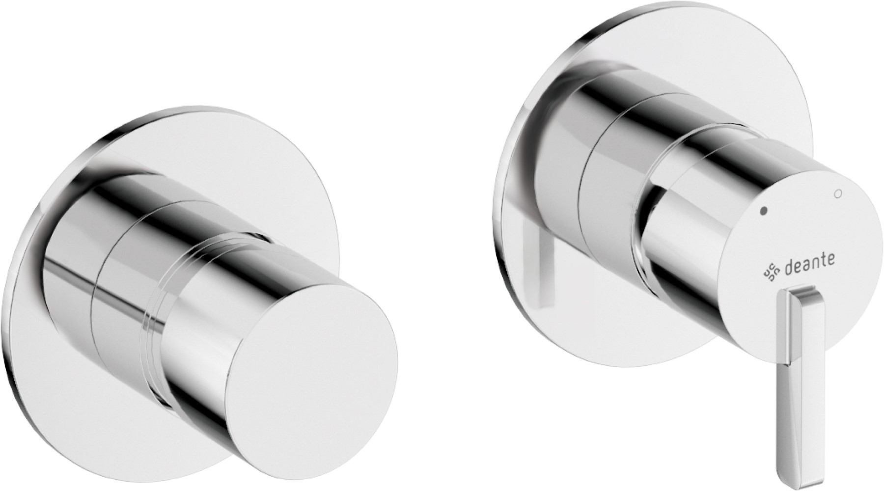 Deante Silia Duschbatterie Unterputz chrom BQS_046P