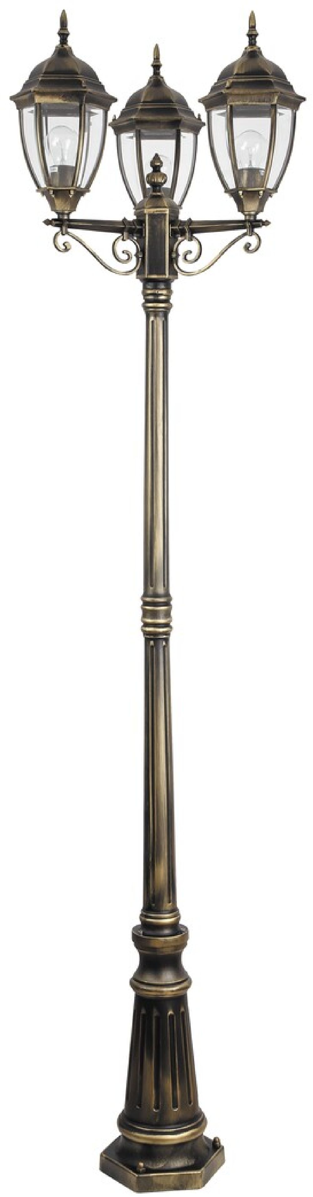 Rabalux Toronto Stehleuchte für den Außenbereich 3x60 W gold 8460