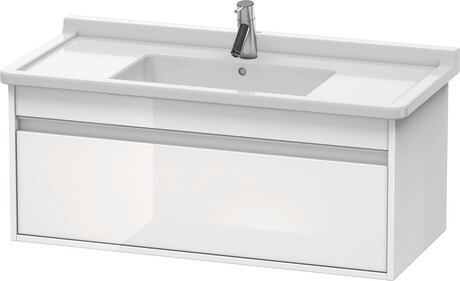 Duravit Ketho Kabinett 100x45.5x41 cm Unterschrank hängend weiß KT666502222