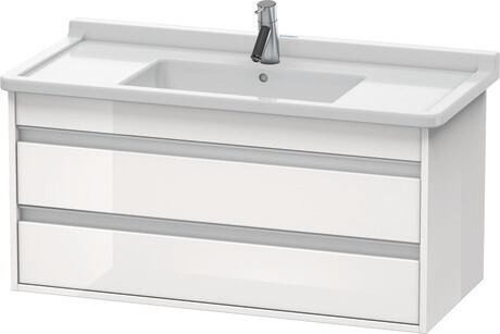 Duravit Ketho Kabinett 100x45.5x48 cm Unterschrank hängend weiß KT664502222
