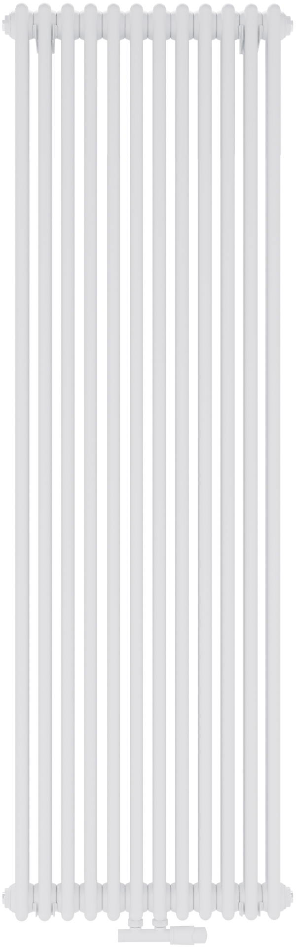 Luxrad Columnus 3 Designheizkörper 180x47 cm podłączenie unter weiß COL318004709016ZDC
