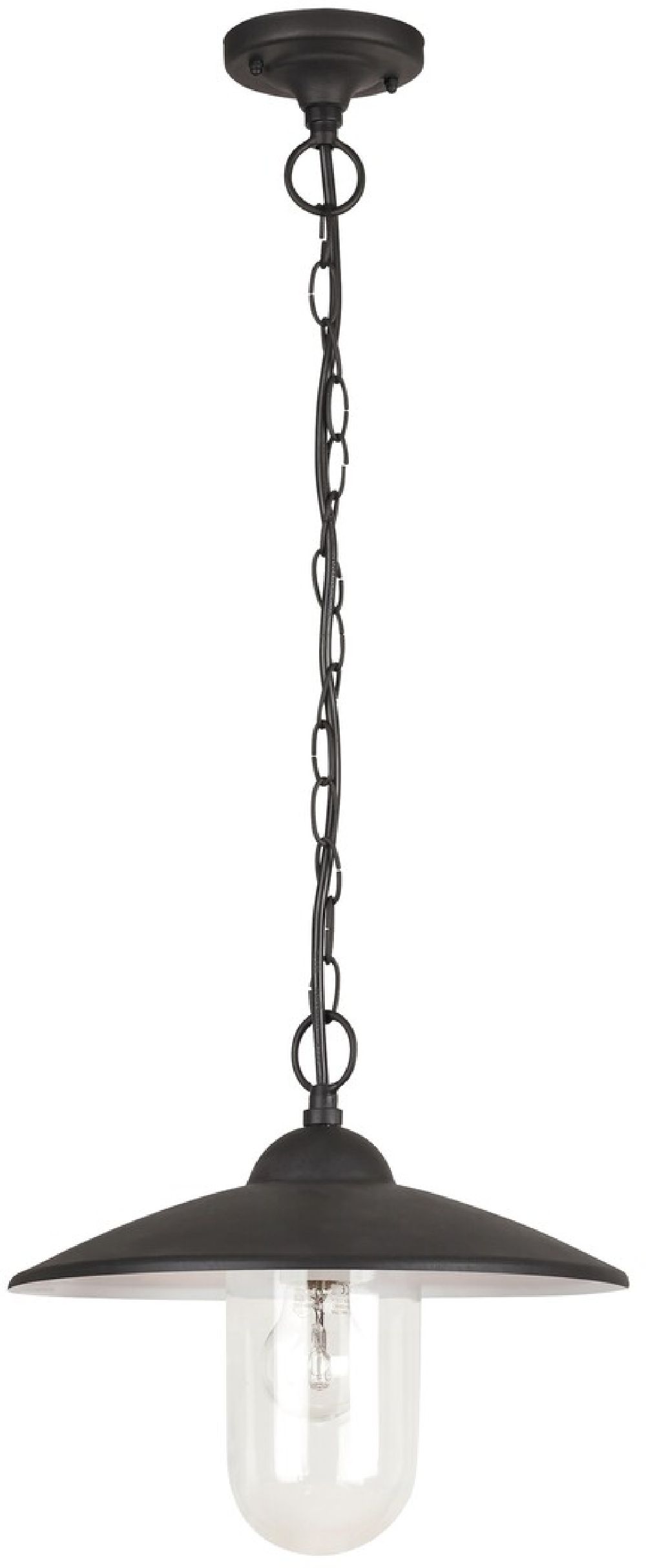 Rabalux Vigo Hängelampe für den Außenbereich 1x60 W schwarz 8687