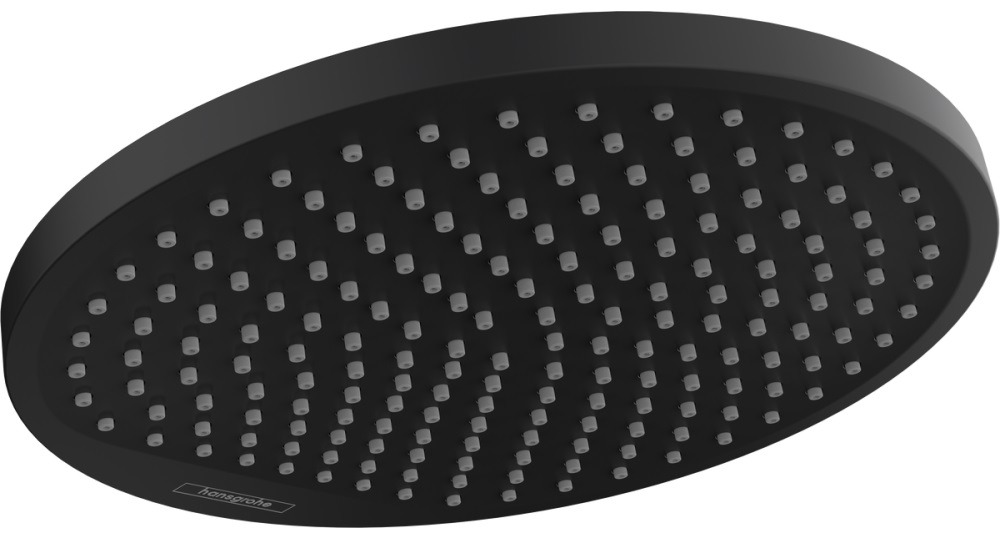 Hansgrohe Crometta Kopfbrause 24x24 cm rund schwarz 26723670