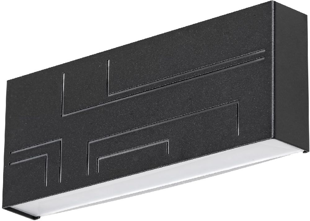 Rabalux Maribor Außenwandleuchte 1x12 W schwarz 8873