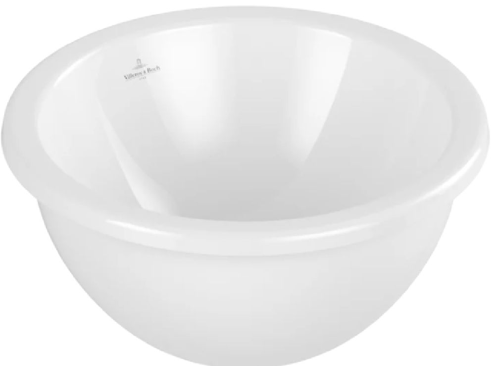 Villeroy & Boch Loop & Friends waschbecken 33x33 cm rund unterblattig weiß 4A510001