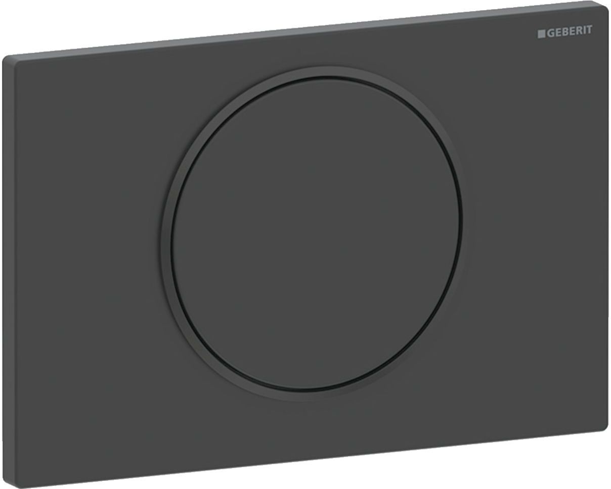 Geberit Sigma Betätigungsplatte für Toilette schwarz 115.758.16.5