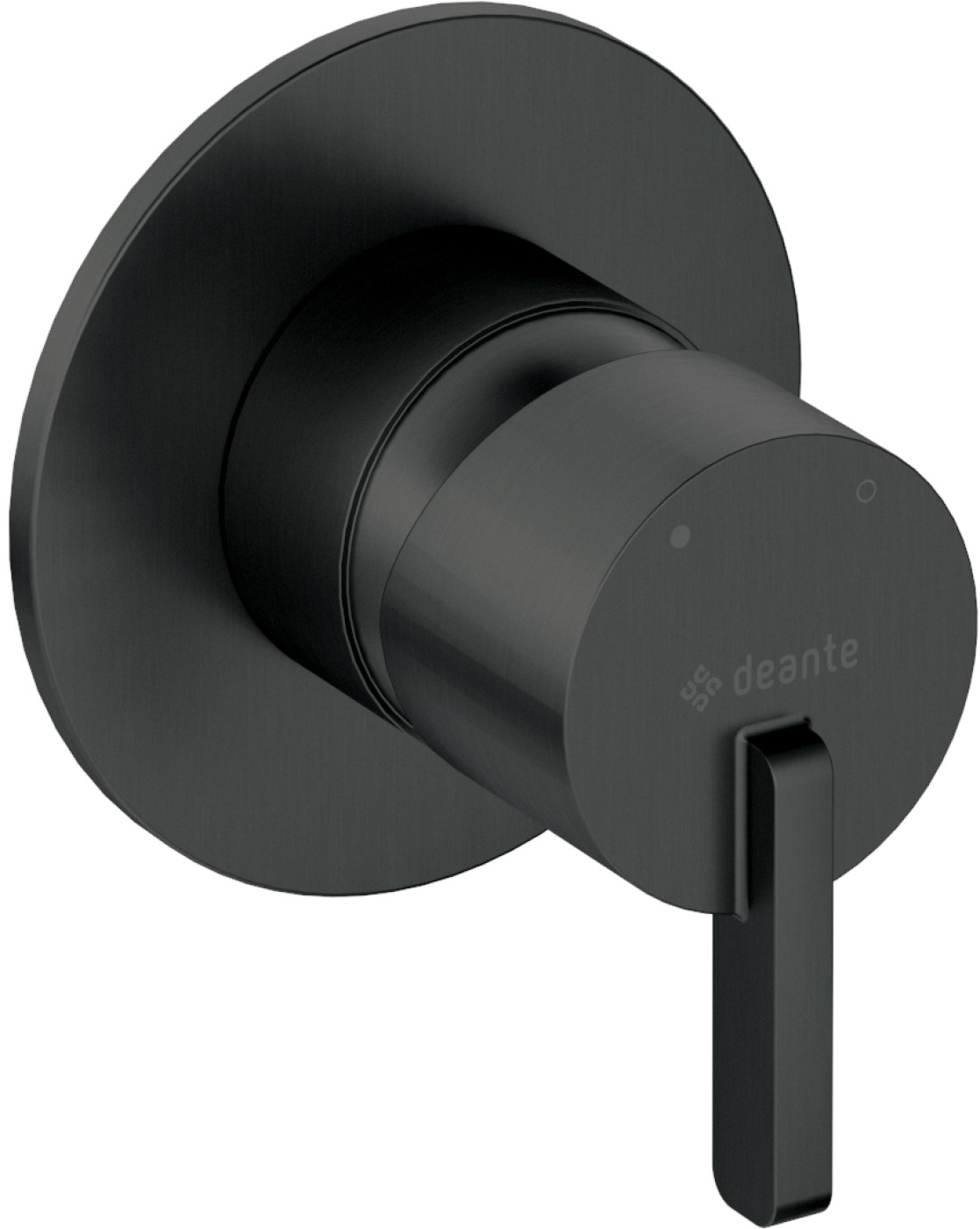 Deante Silia Duschbatterie Unterputz schwarz BQS_N44L