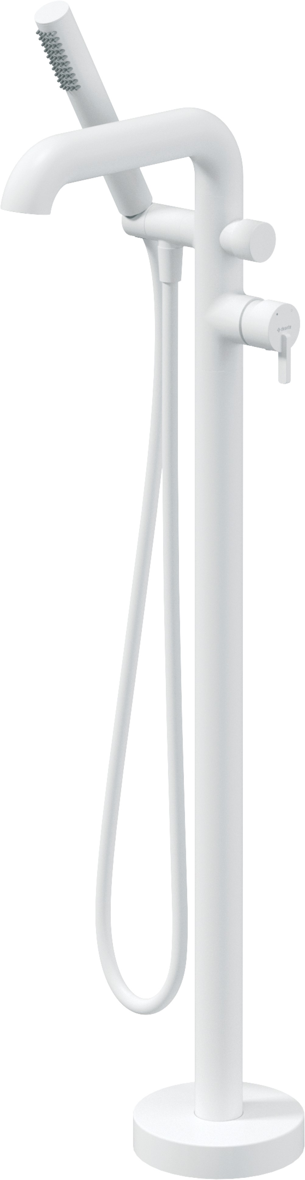 Deante Silia Badewannen- und Duscharmatur freistehend weiß BQS_A17M