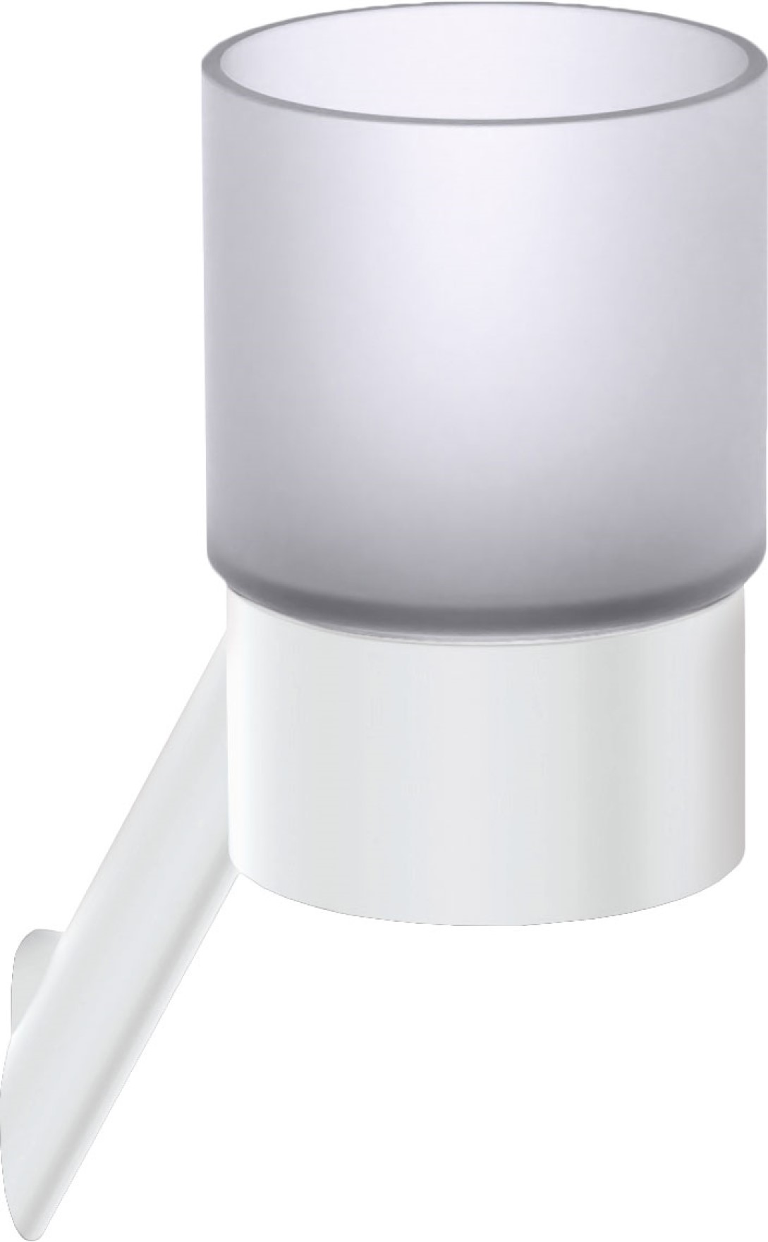Deante Silia Zahnputzbecher weiß ADI_A911