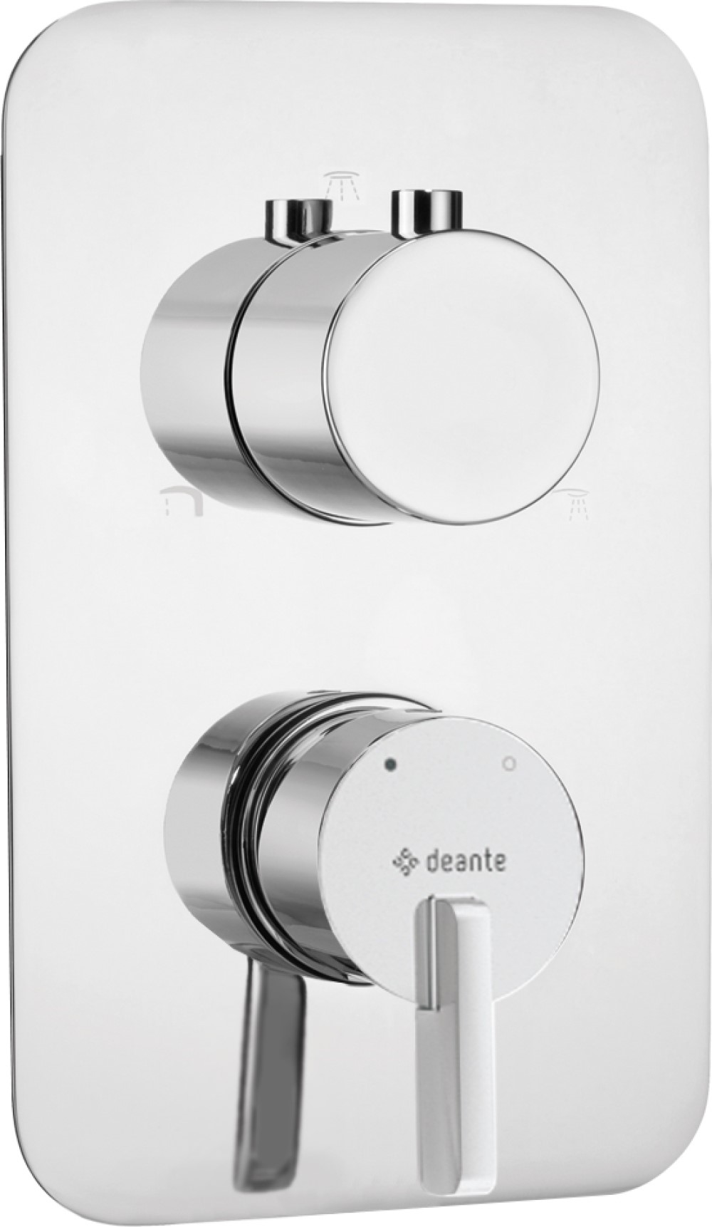 Deante Silia Badewannen- und Duscharmatur Unterputz chrom BXY_0QSM
