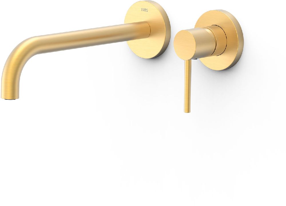 Tres Study Waschtischarmatur Unterputz gold 26230022OM