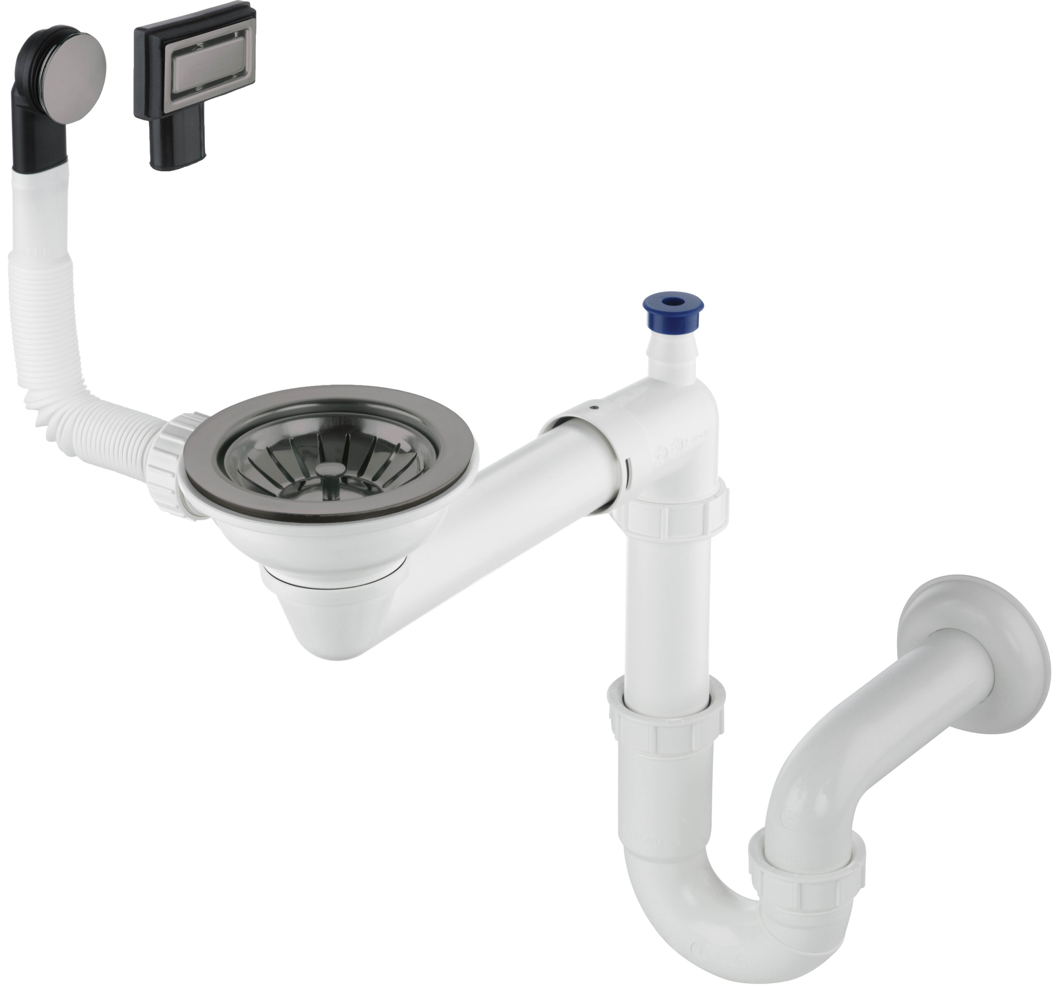 Deante Space Saver siphon für waschbecken ZXY_D949