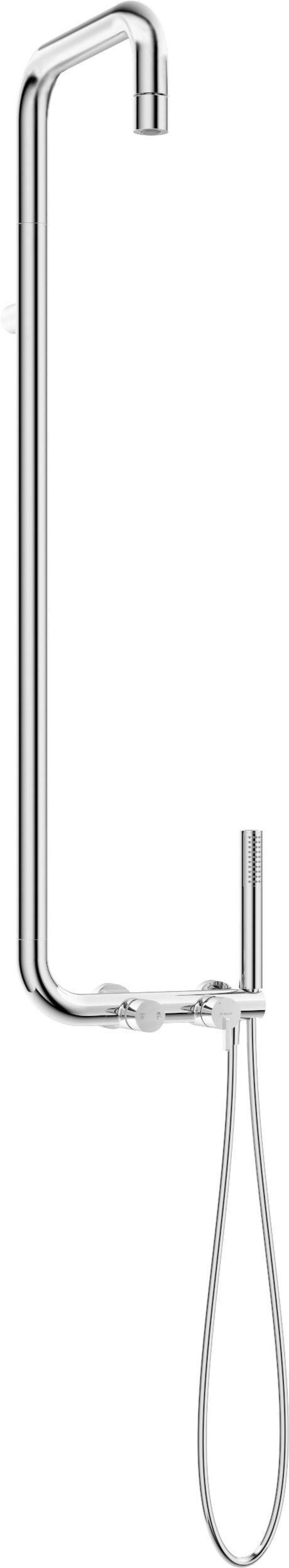 Deante Silia Duschset Wandmontage mit Regenbrause chrom NQS_04XM