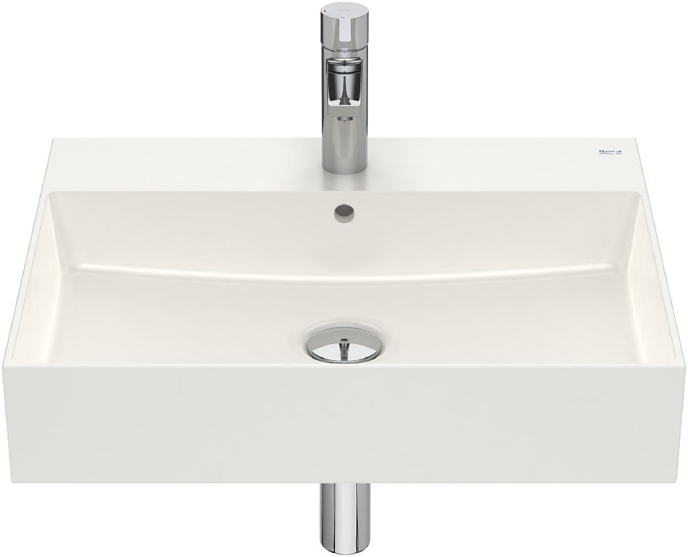 Roca Inspira Waschbecken 60x49 cm rechteckig Klassisch braun/beige A32752C650