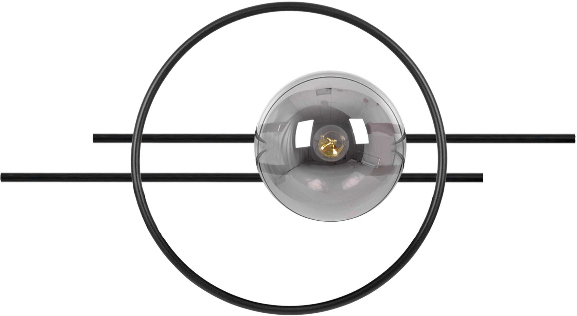 Kaja Astra Leuchter 1x40 W schwarz-graphit K-5340