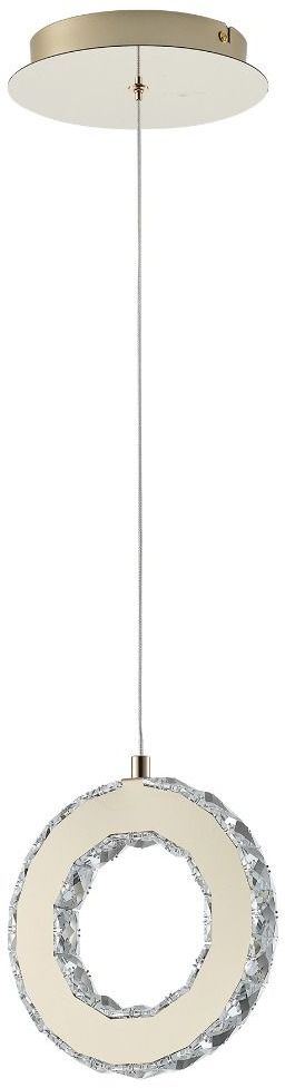 Zuma Line Girona Pendelleuchte 1x10 W transparent-gold MD3713-1-3GT