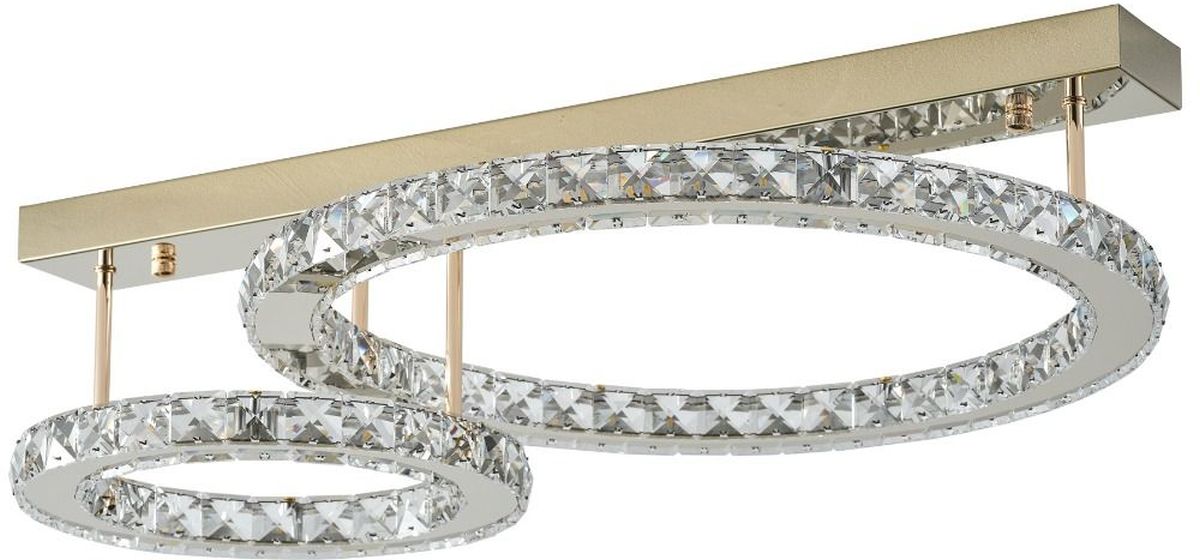Zuma Line Girona Deckenlampe 1x36 W transparent-gold MX3713-2-3GT