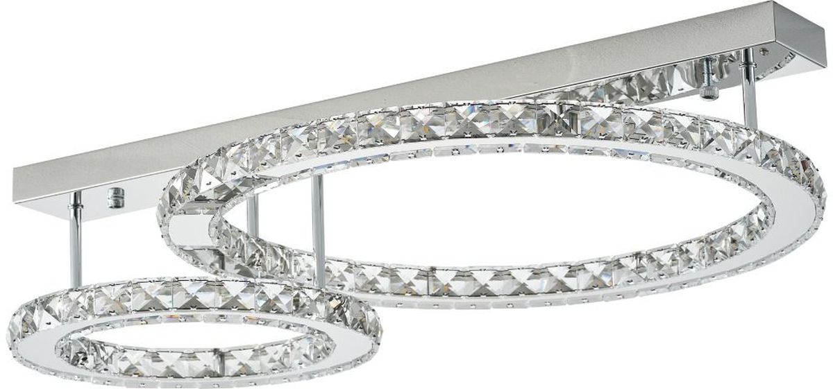 Zuma Line Girona Deckenlampe 1x36 W silber MX3713-2-3CT