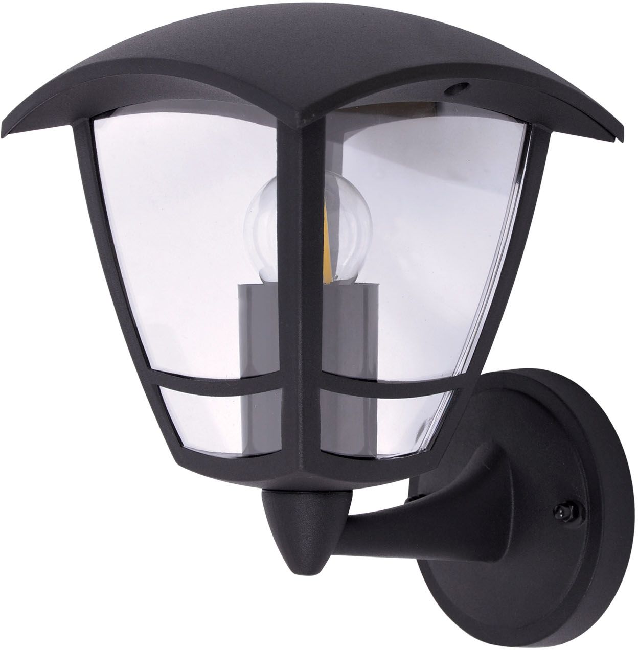 Kaja Napoli Außenwandleuchte 1x40 W schwarz K-8200