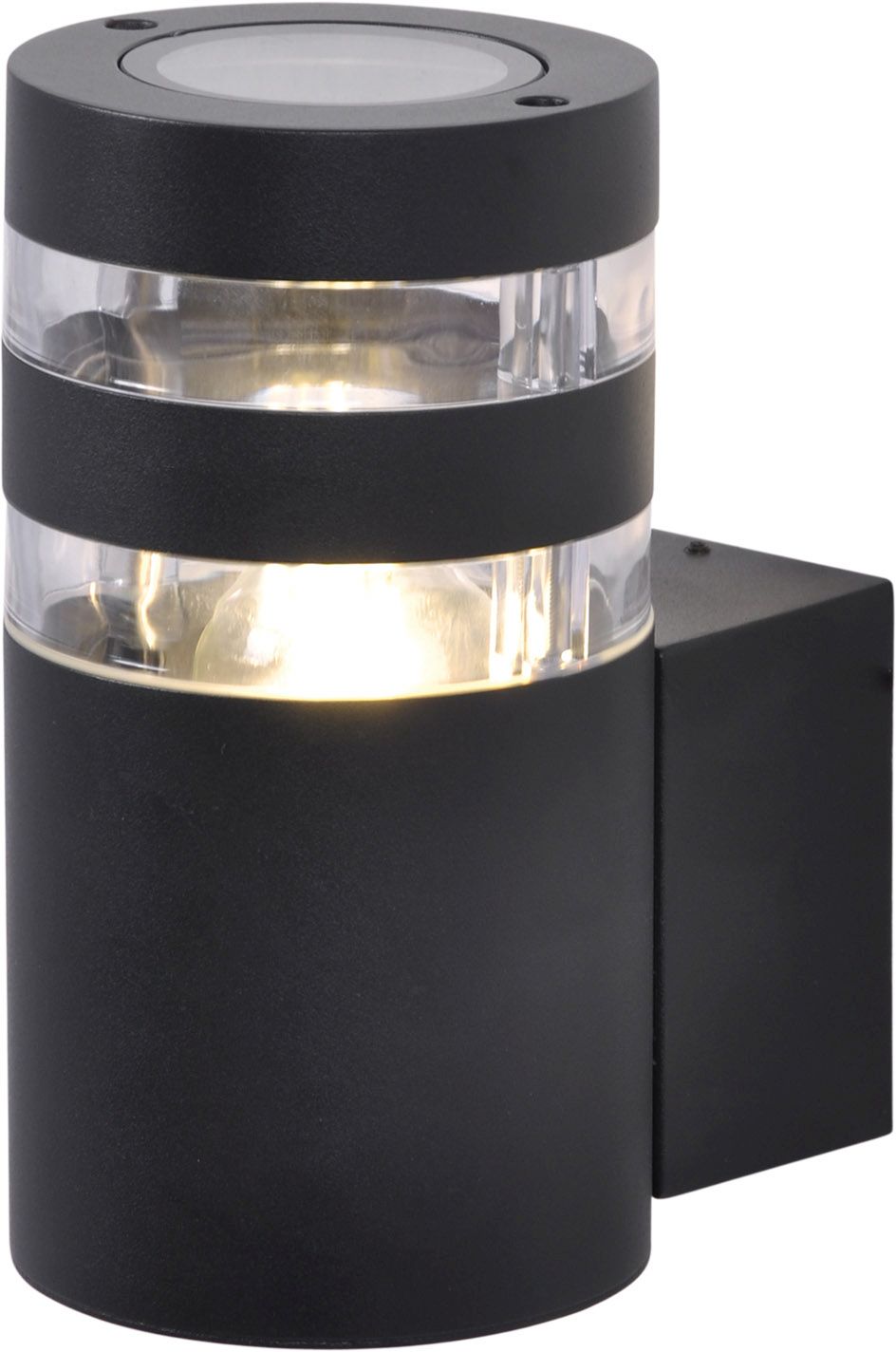 Kaja Solin Außenwandleuchte 1x40 W schwarz K-8205