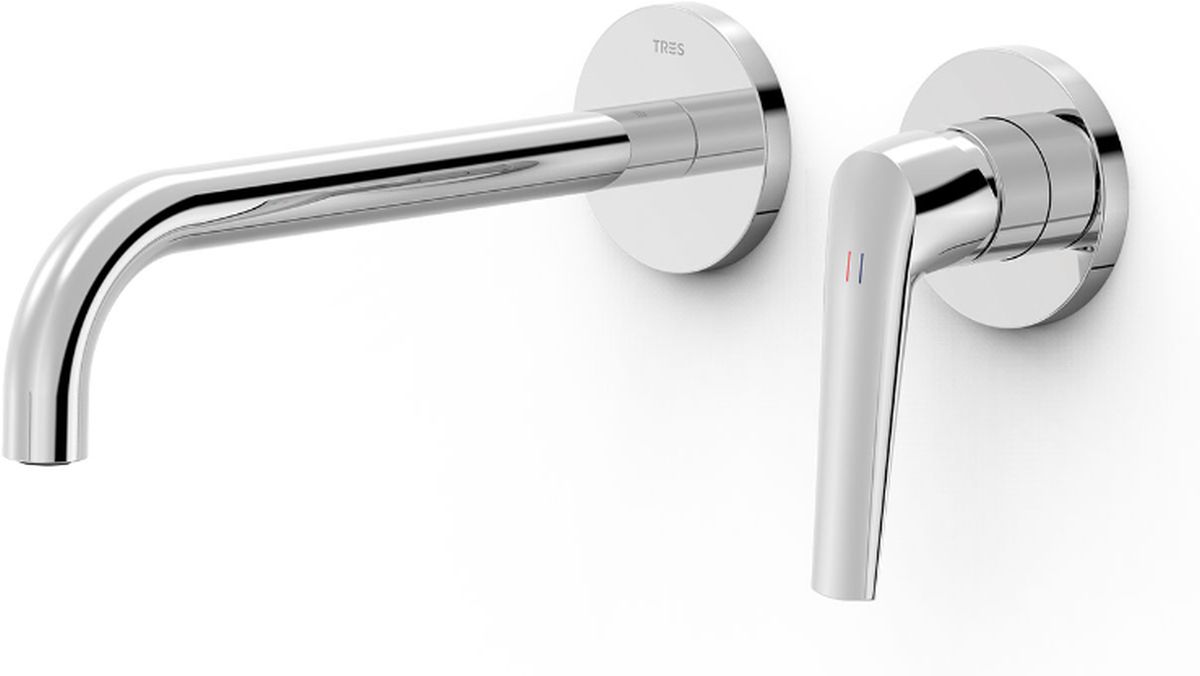 Tres Fuji Waschtischarmatur Unterputz chrom 28130022