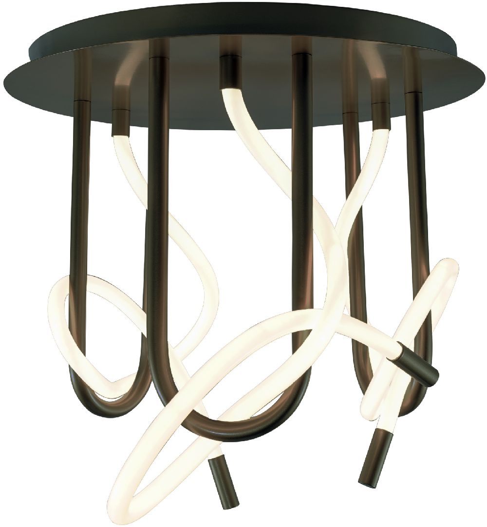 Zuma Line Balbo Deckenlampe 1x45 W schwarz 2023573-BK