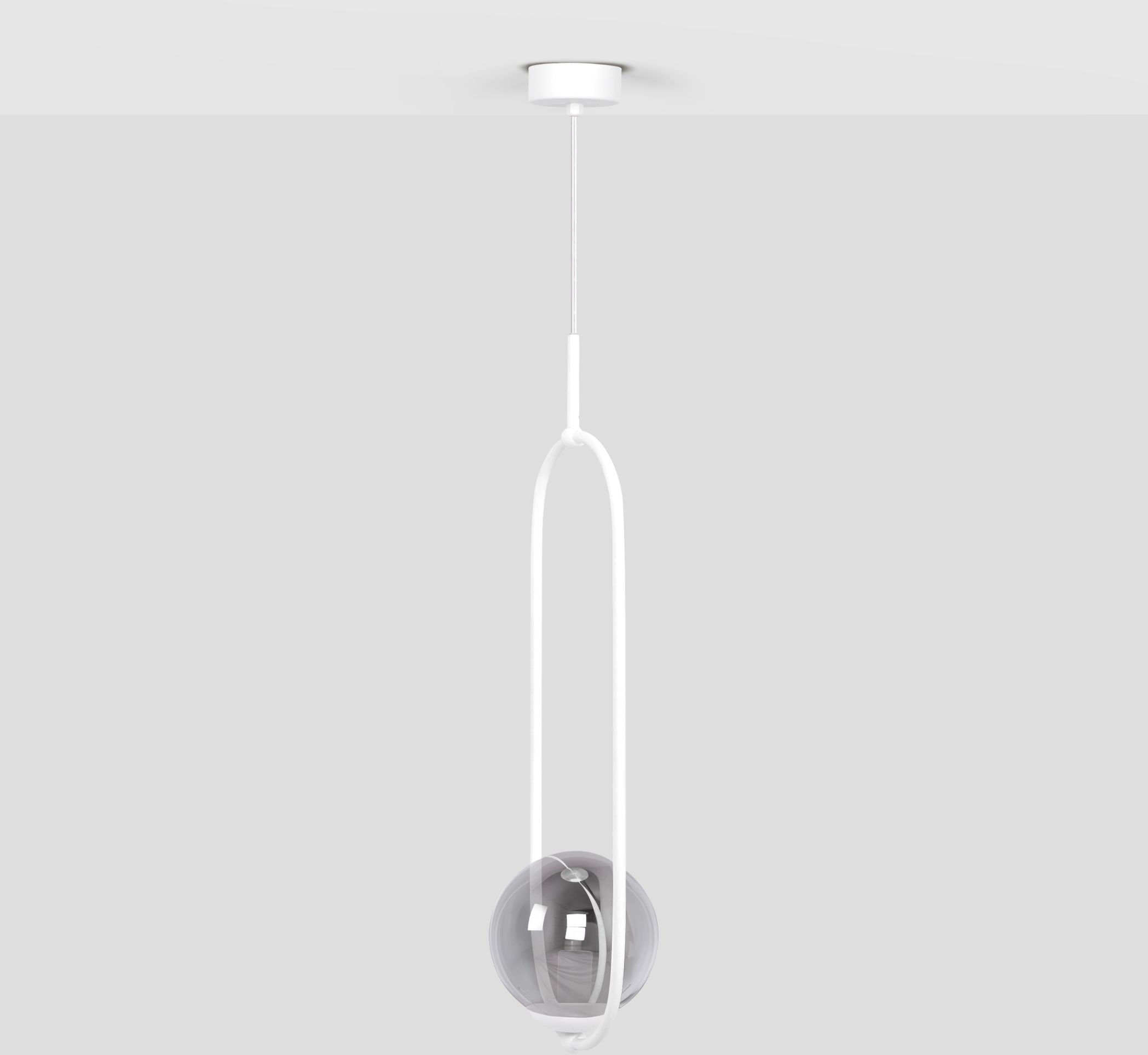 Kaja Arlena Pendelleuchte 1x40 W weiß-graphit K-5302