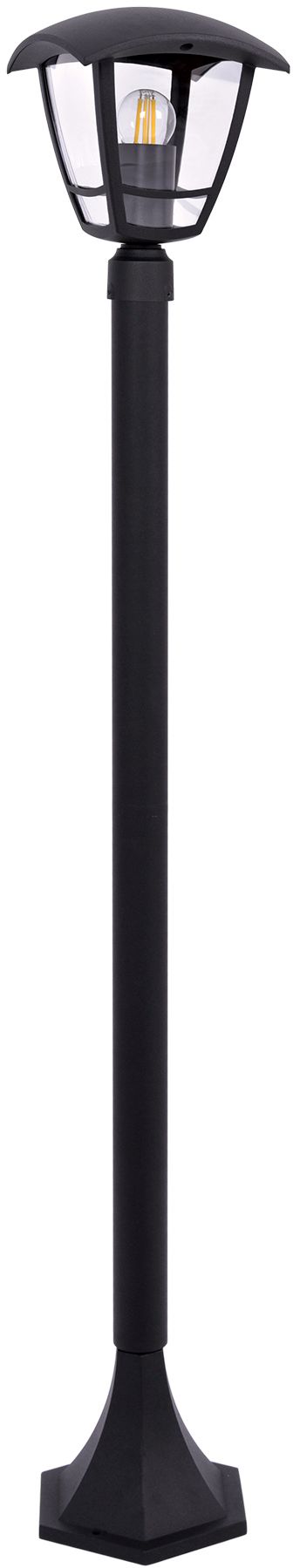 Kaja Napoli Stehleuchte für den Außenbereich 1x40 W schwarz K-8202