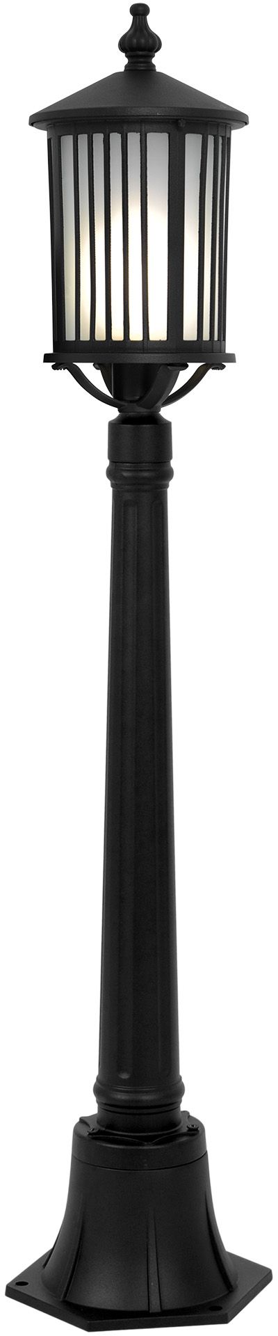 Kaja Detroit Stehleuchte für den Außenbereich 1x60 W schwarz K-8212