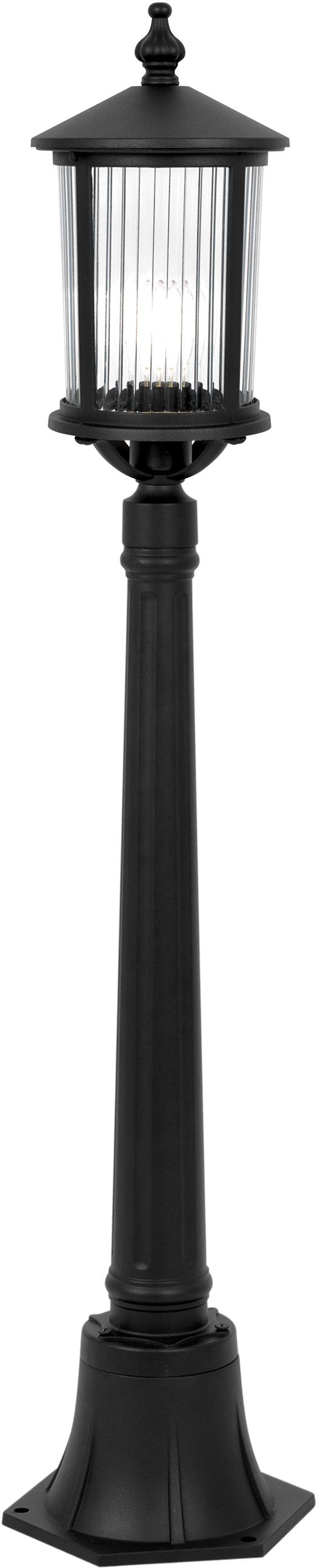 Kaja Miami Stehleuchte für den Außenbereich 1x60 W schwarz K-8222