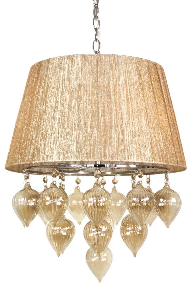 Candellux Elissa Pendelleuchte 3x40 W beige 33-04567