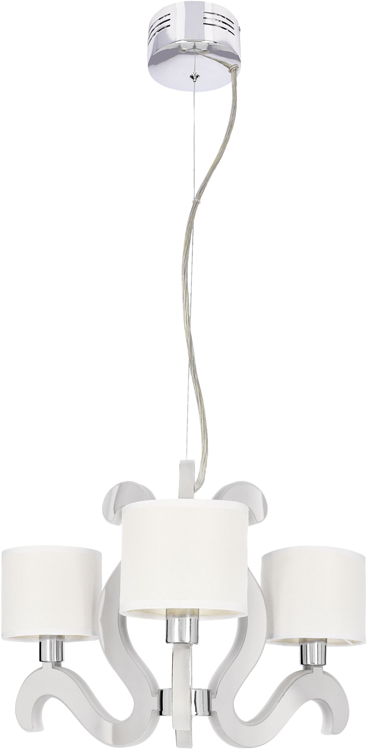 Candellux Ambrosia Pendelleuchte 3x40 W chrom 33-33895