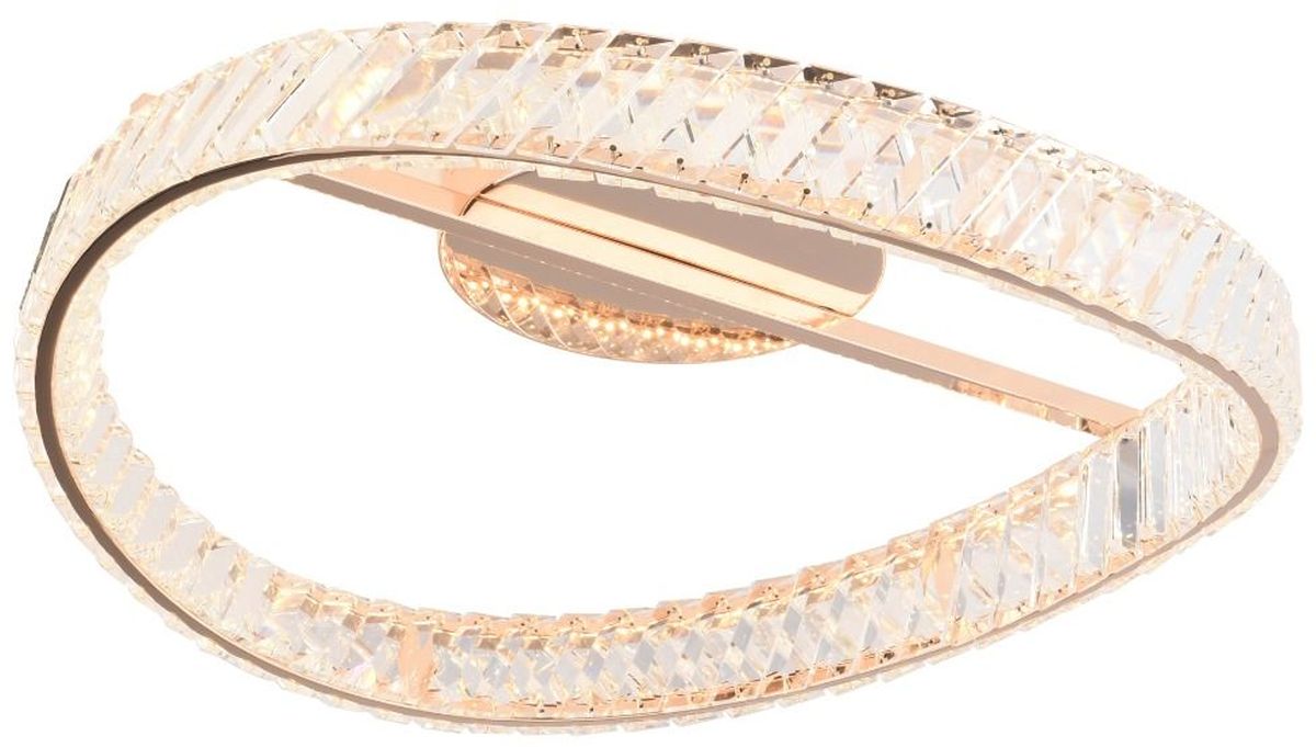 Zuma Line Gano Deckenlampe 1x36 W transparent-gold MX3317-1-3GT