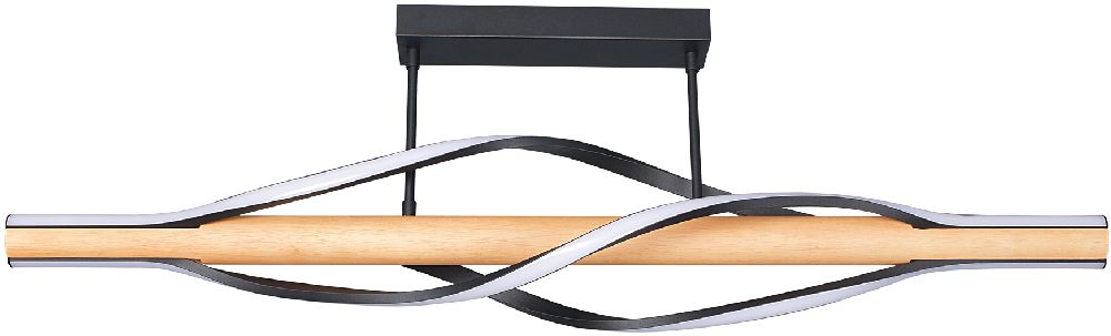 Zuma Line Baez Deckenlampe 1x30 W schwarz C230857003