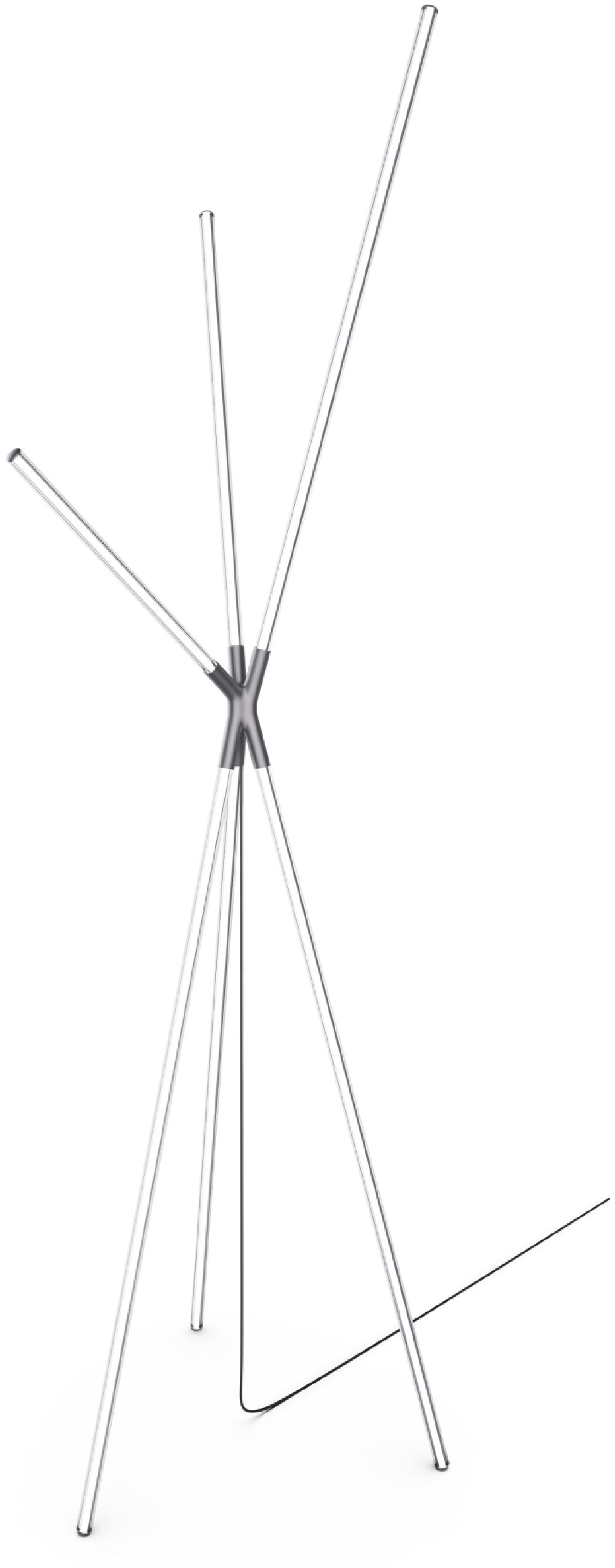 Zuma Line Lautaro Stehlampe 1x24 W schwarz 1005