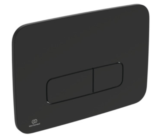 Ideal Standard Oleas Betätigungsplatte für Toilette schwarz R0123A6