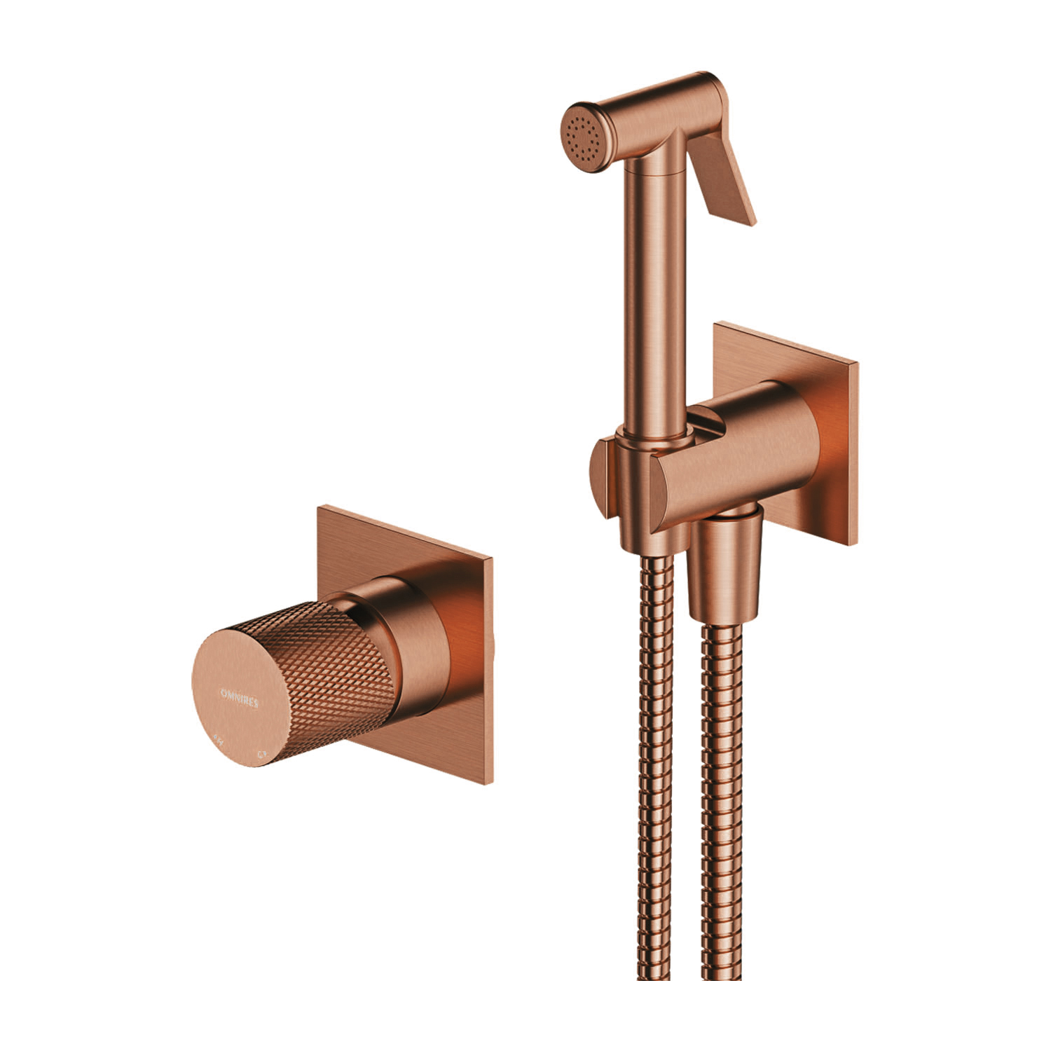 Omnires Contour Bidet-Wasserhahn Unterputz || SYSCTBI1CPB