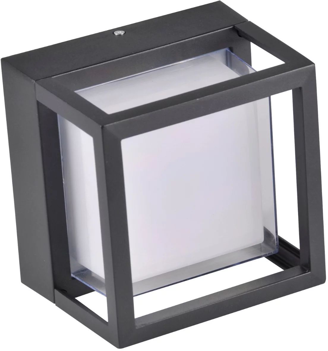 Goldlux Kansas Außenwandleuchte 1x12 W schwarz 319869