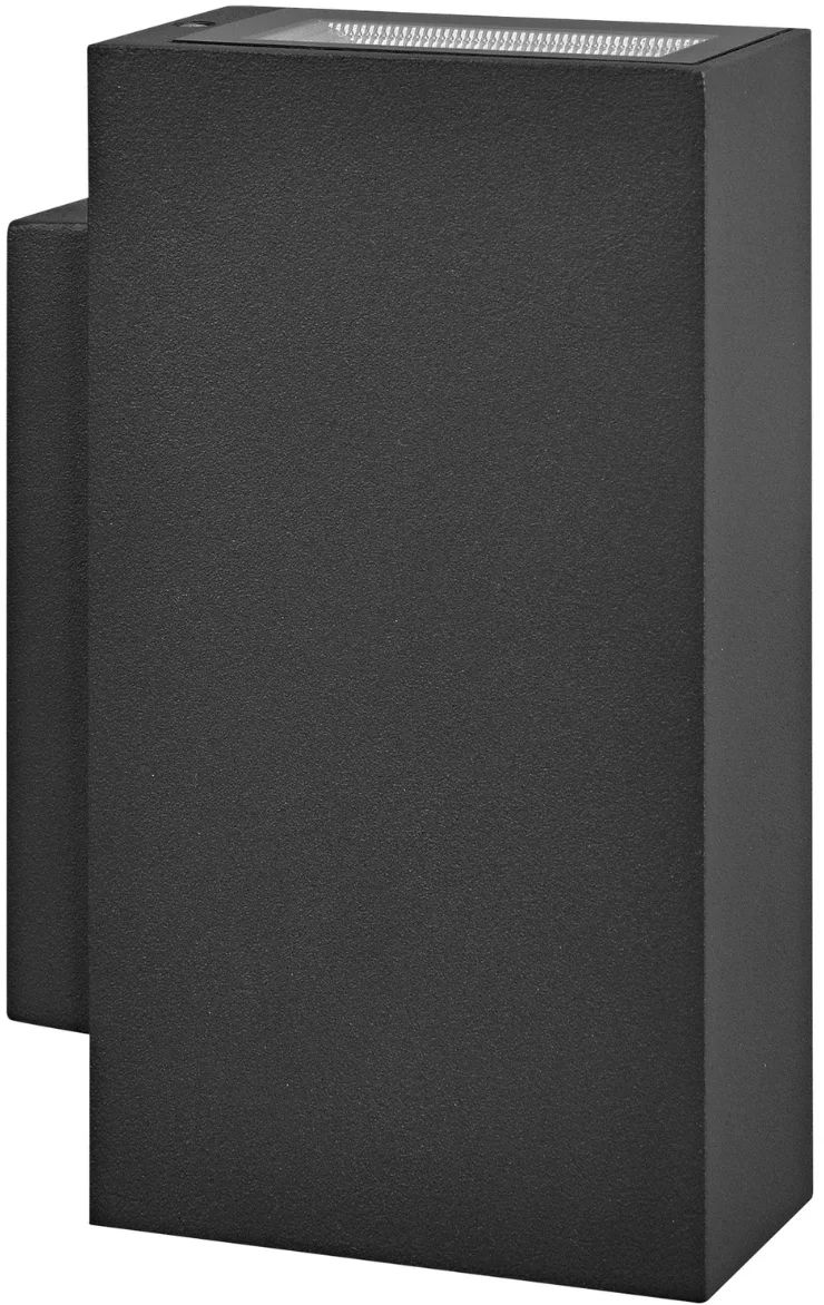 Goldlux Orlean Außenwandleuchte 2x2.5 W schwarz 319999