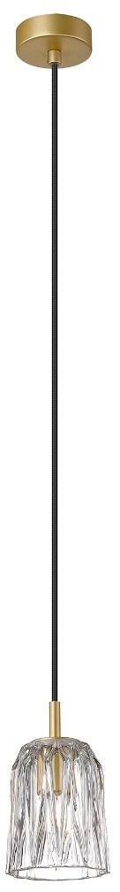 Zuma Line Tazza Pendelleuchte 1x40 W transparent-gold P0590-01A-V7AC