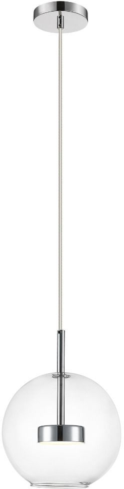 Zuma Line Enceladus Pendelleuchte 1x5 W chrom-transparent P0428-01J-F4AC