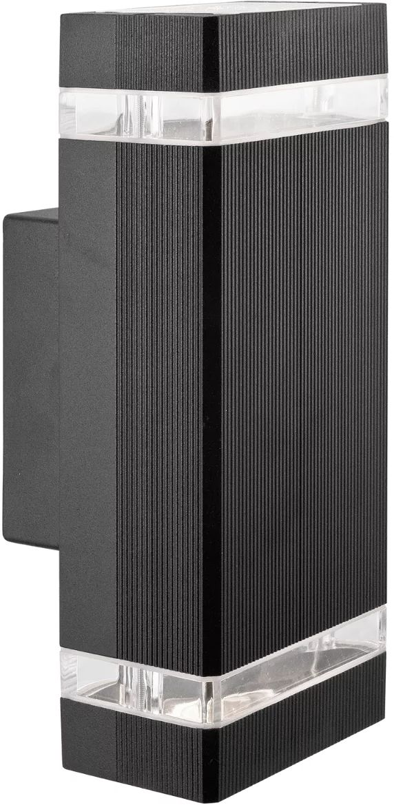 Goldlux Gilbert Außenwandleuchte 2x10 W schwarz 307866