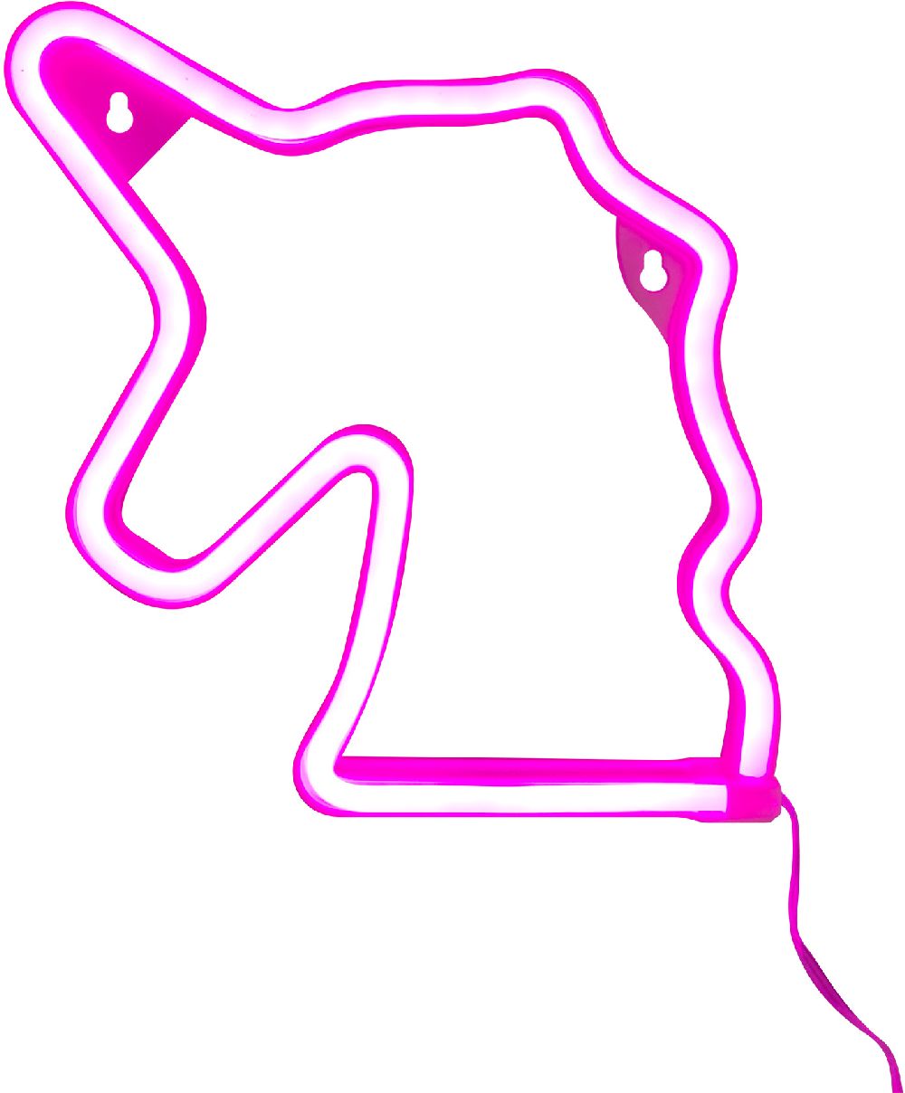 Zuma Line Neon Wand-Neonleuchte 1x1 W weiß-rosa FM-NL10