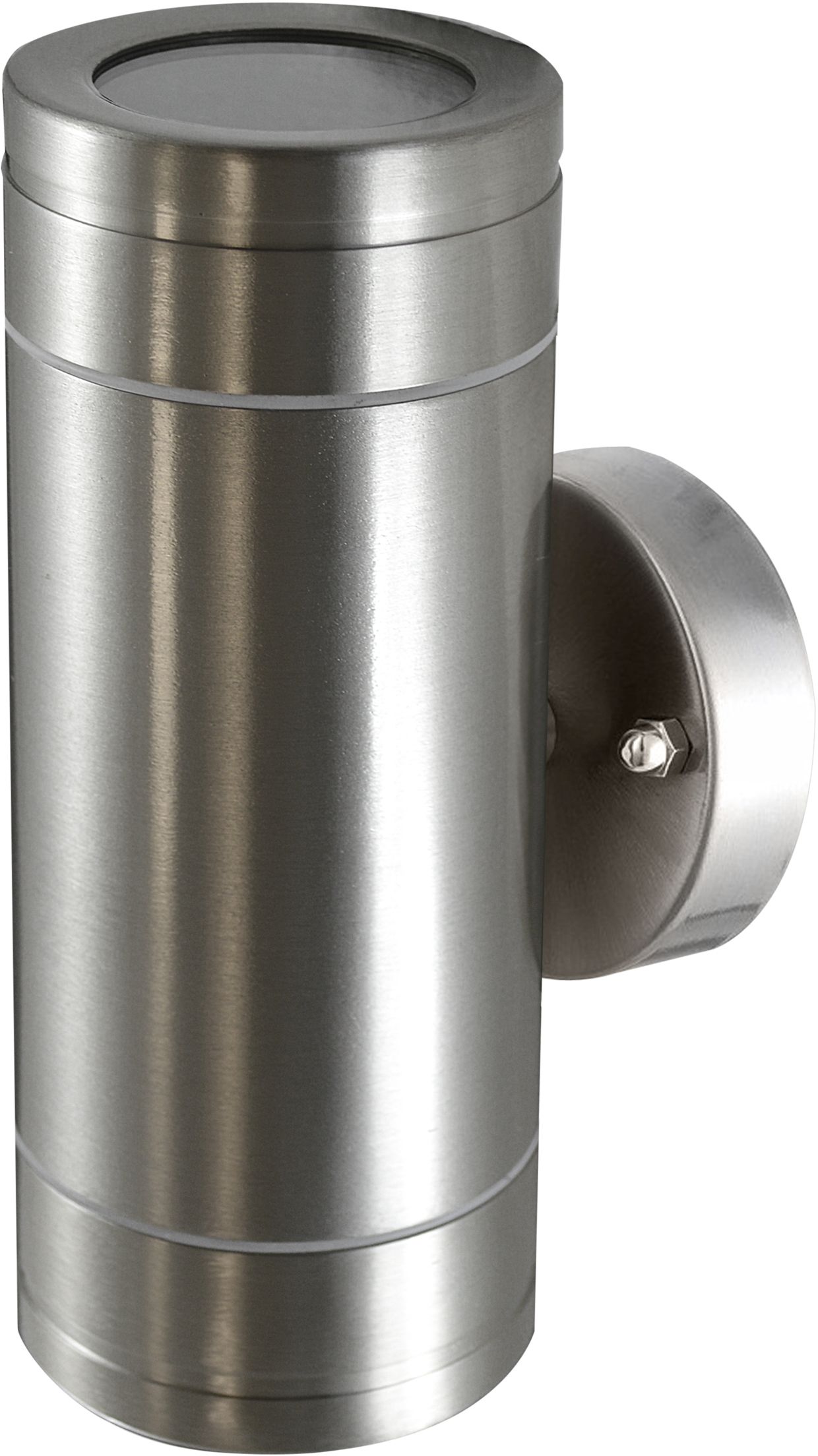 Goldlux Olimp Außenwandleuchte 2x8 W silber 208835