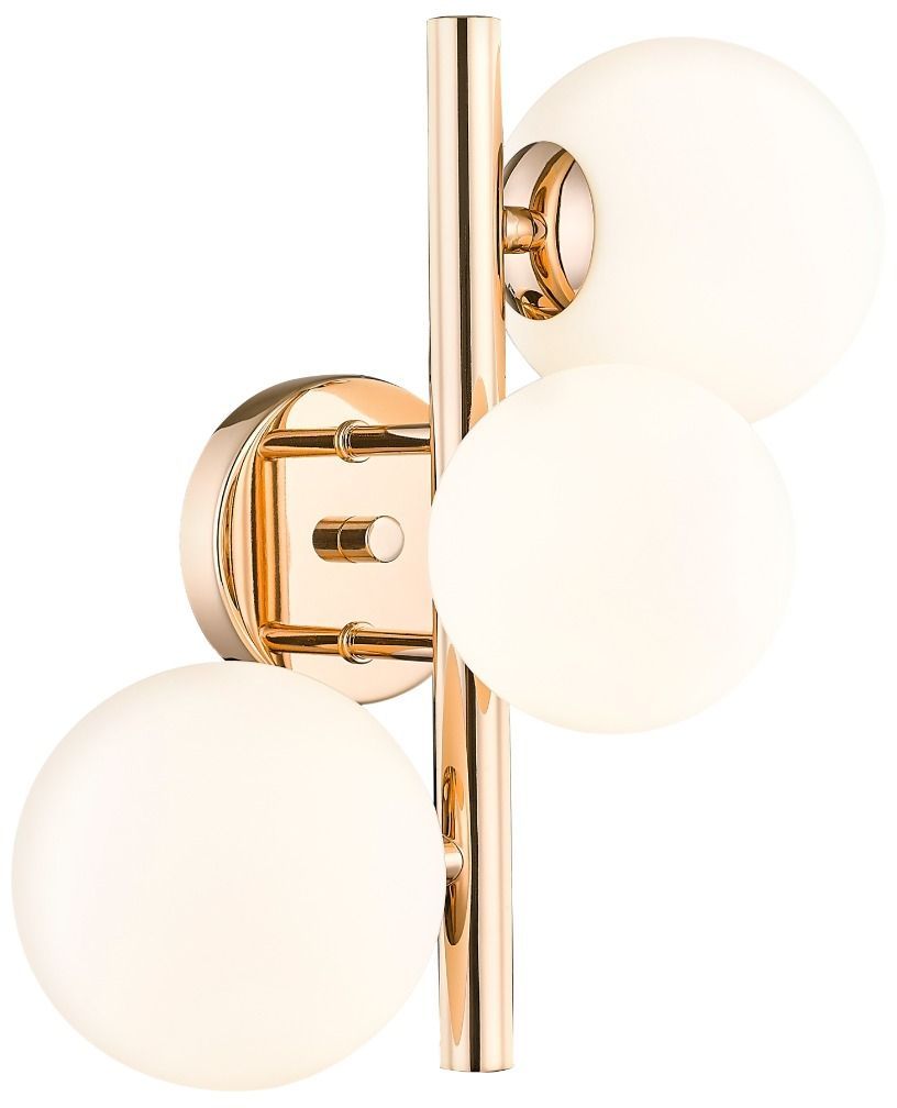 Zuma Line Molecule Leuchter 3x28 W gold-opal W0454-03U-F7AA