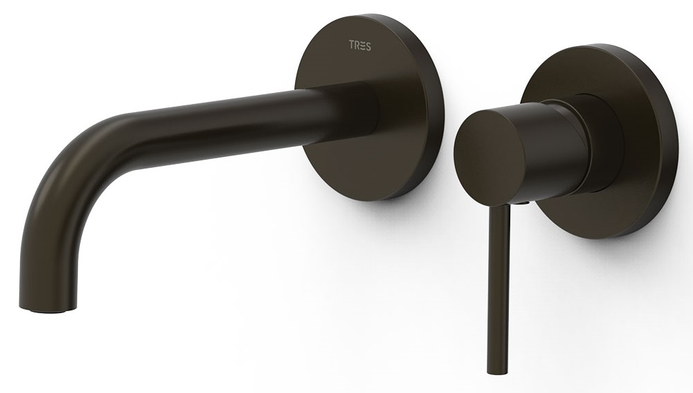 Tres Study Exclusive Waschtischarmatur Unterputz schwarz 26230021KMB