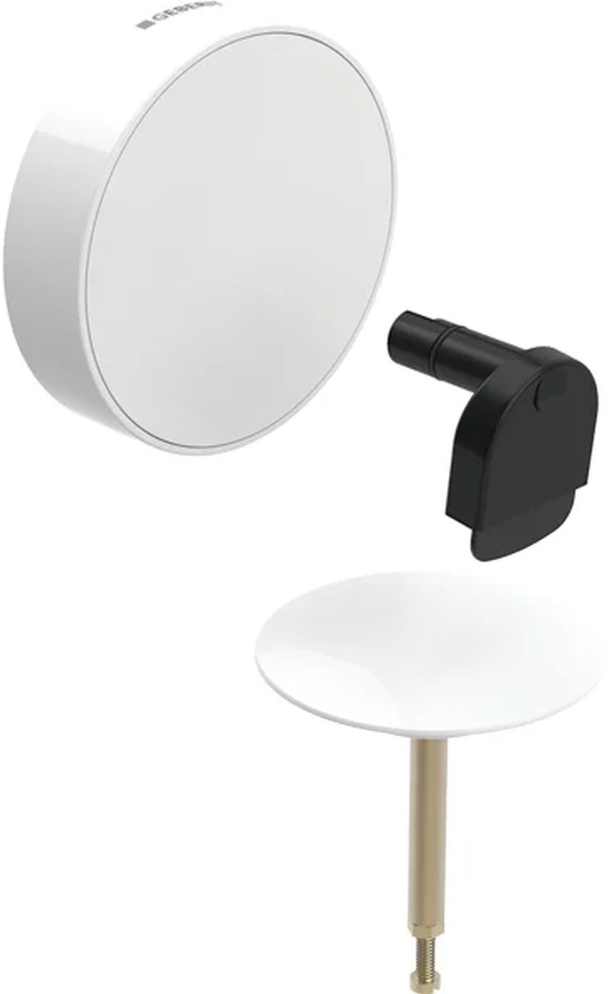 Geberit Siphon-Fertigset weiß 150.481.11.1