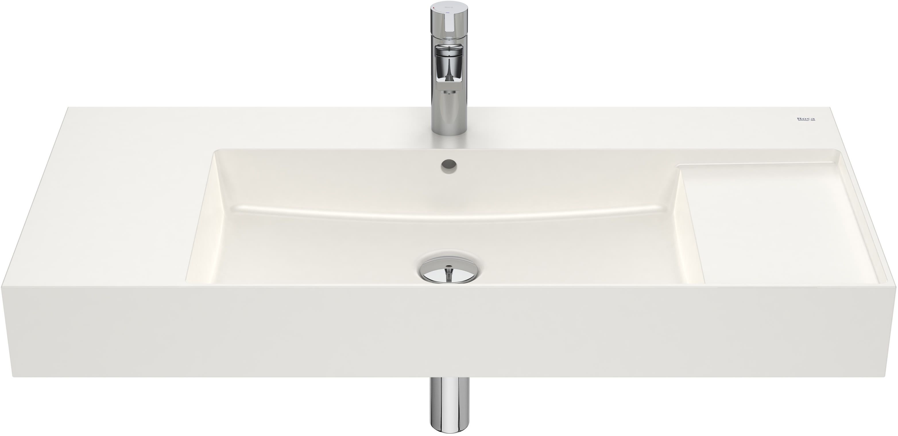 Roca Inspira Waschbecken 100x49 cm rechteckig Klassisch A32752A650