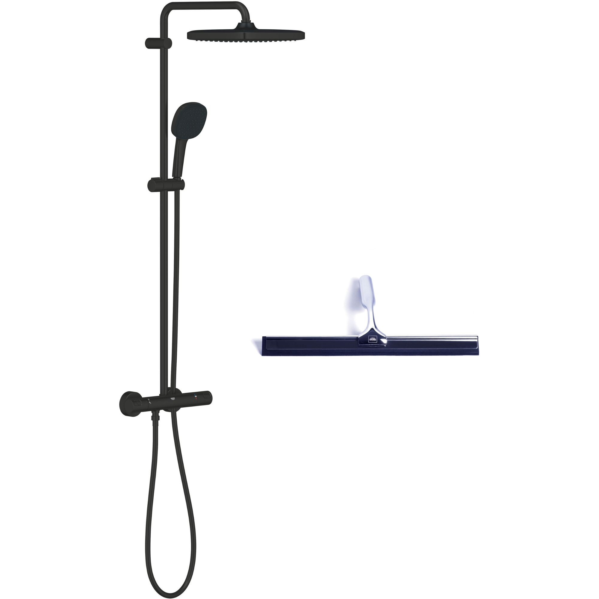 Set Duschset Grohe Vitalio Comfort 266962431, Wasserabzieher Grohe 4067393055617